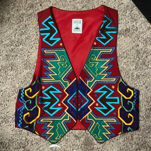 Hairston Roberson tops vest vintage red